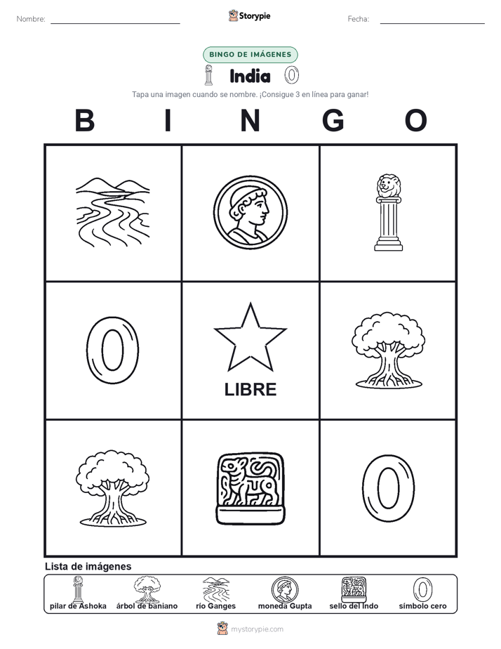 Bingo de Imágenes