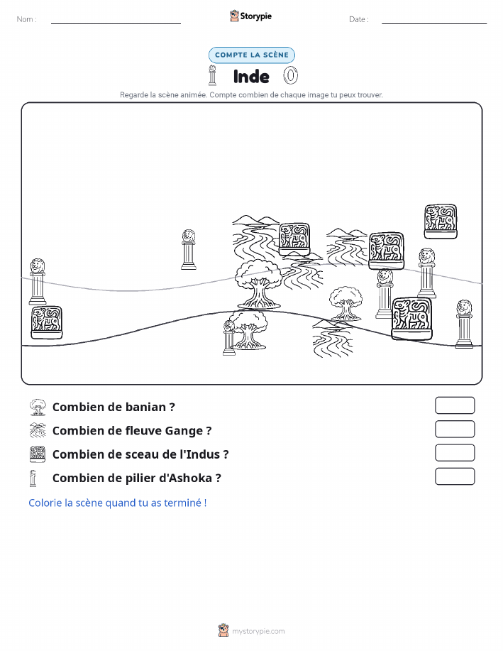 Scène de Comptage