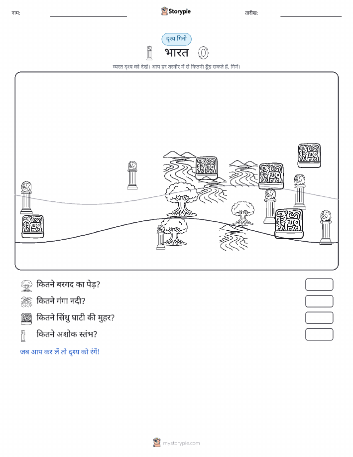 गिनती दृश्य