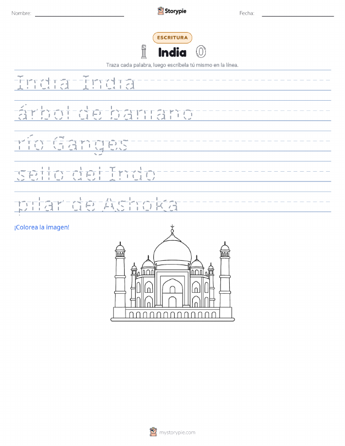 Práctica de Escritura