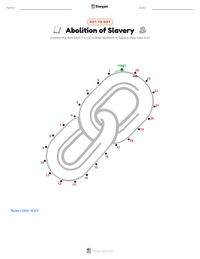 Abolition of Slavery printable worksheet preview