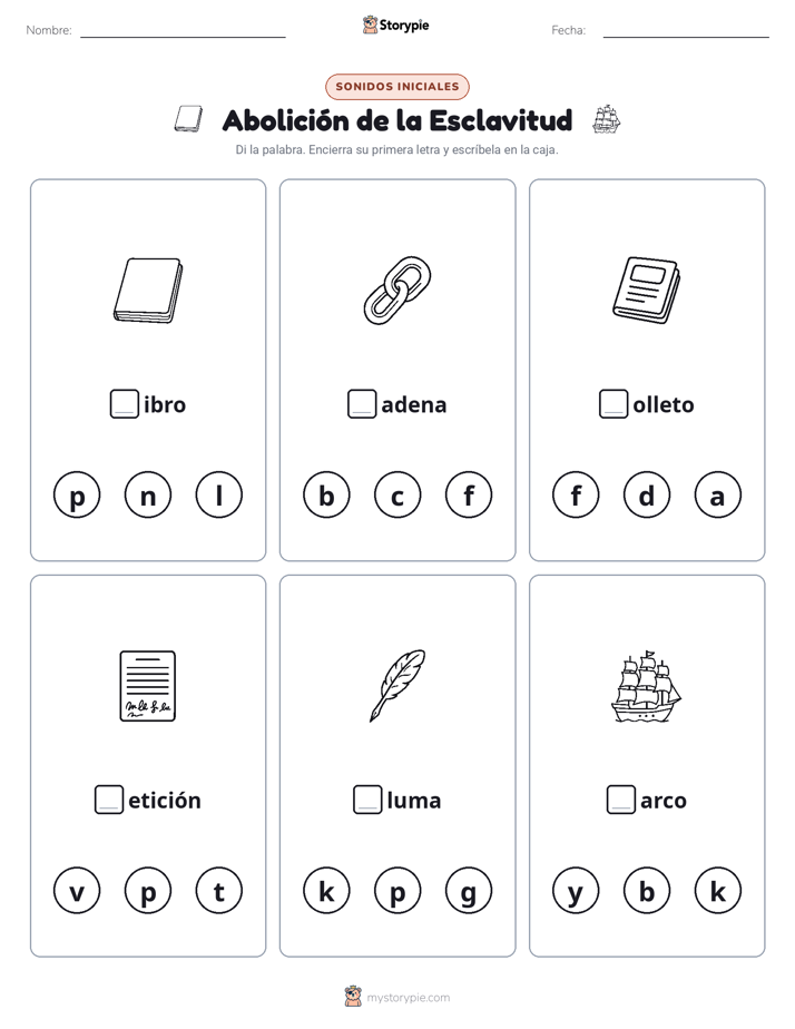 Sonidos Iniciales