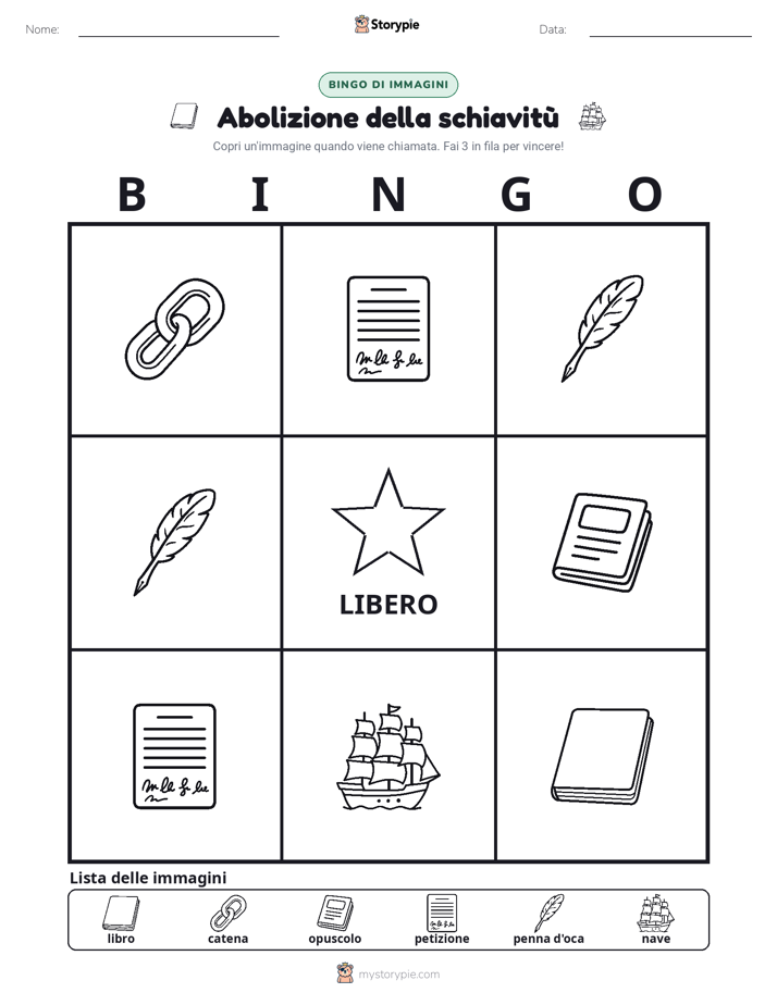 Bingo delle Immagini