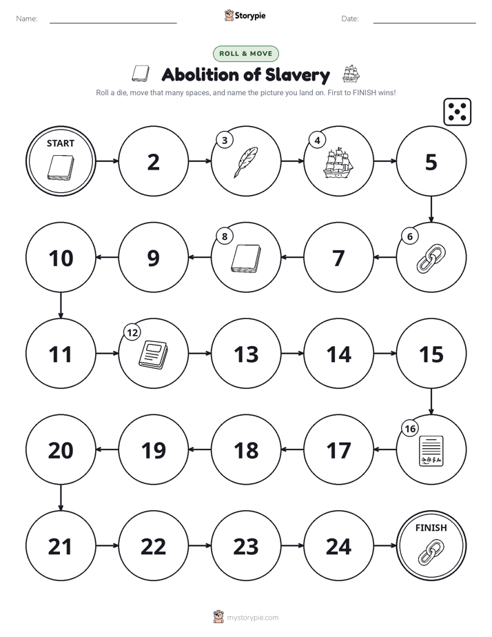 Roll & Move Game