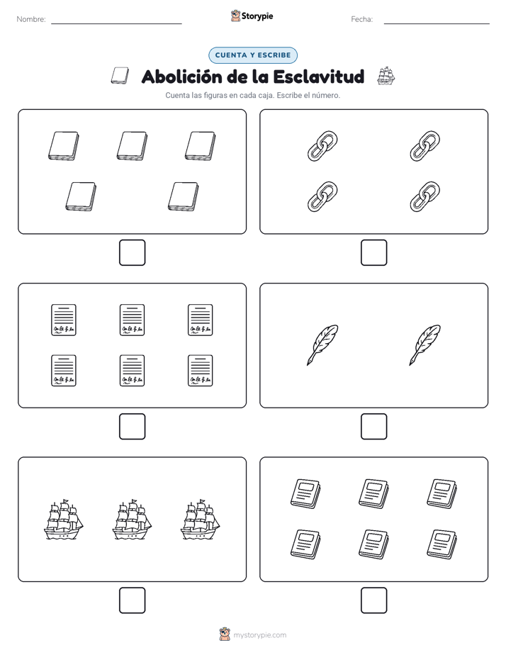 Cuenta y Escribe