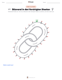 Sklaverei in den Vereinigten Staaten druckbare Arbeitsblatt Vorschau