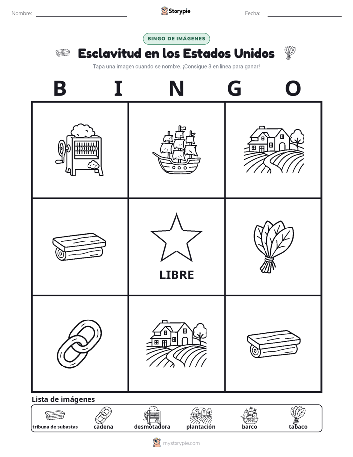 Bingo de Imágenes
