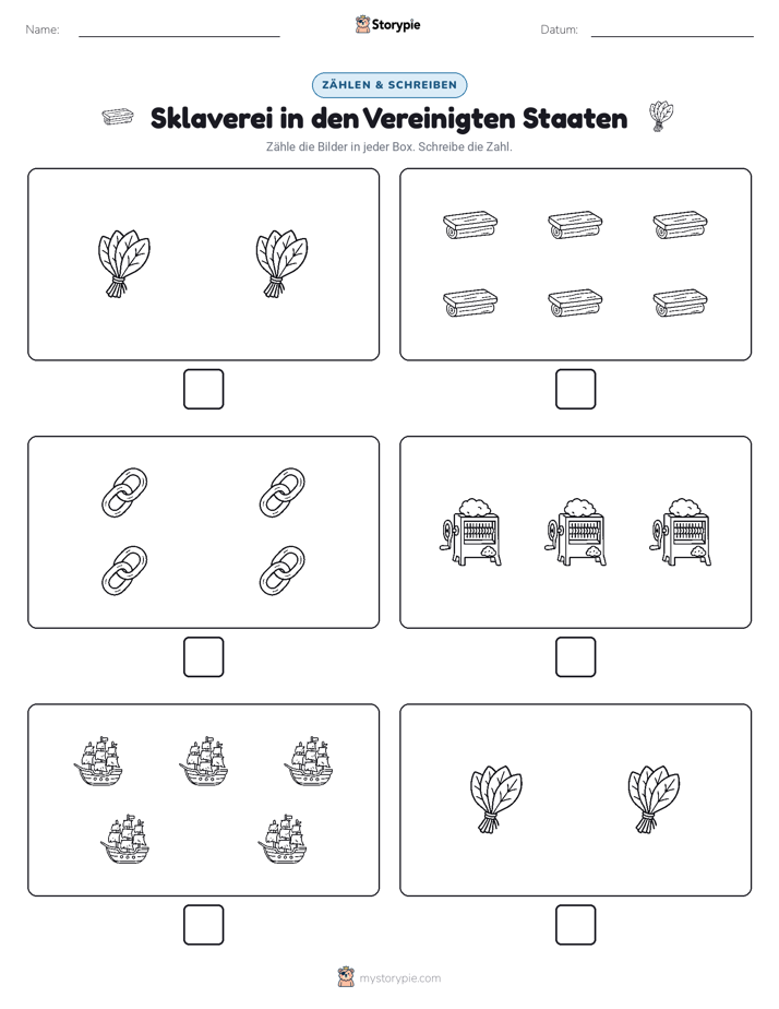 Zählen & Schreiben