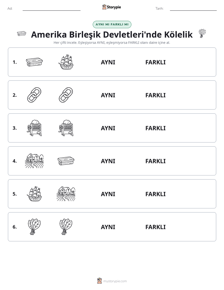 Aynı mı Farklı mı