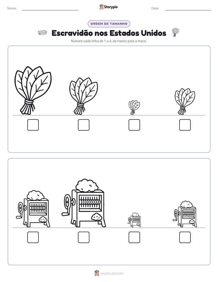 Ordem de Tamanho