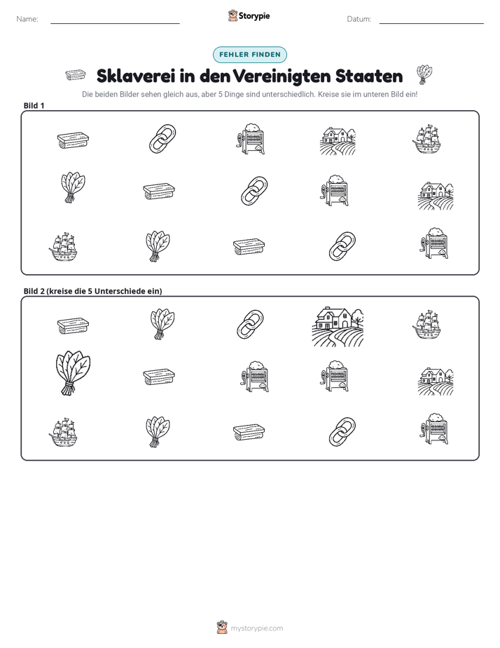 Finde den Unterschied