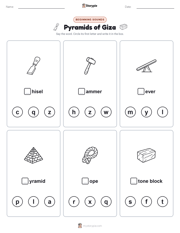 Beginning Sounds