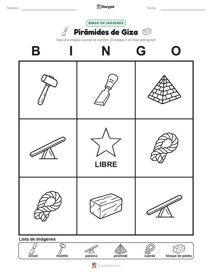 Bingo de Imágenes