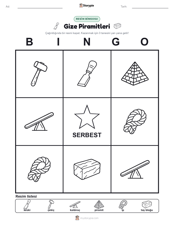 Resim Bingo