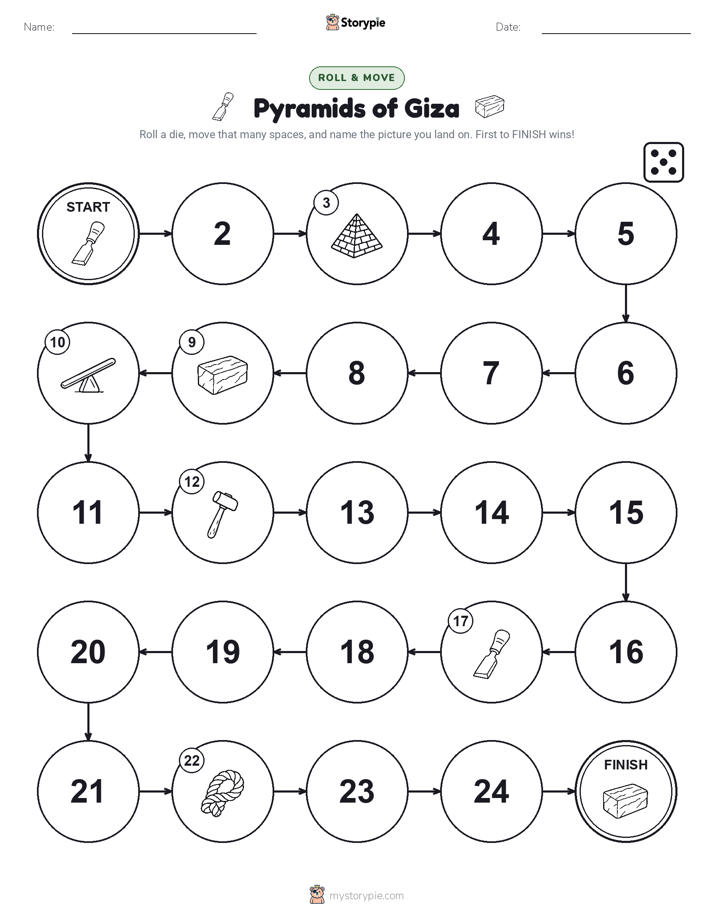 Roll & Move Game