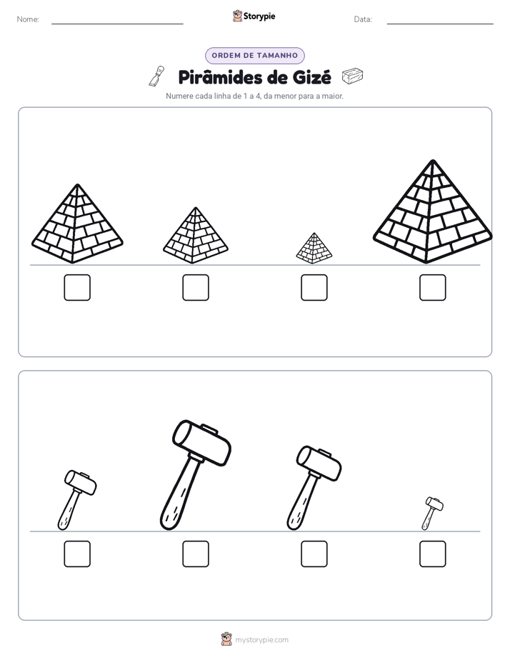 Ordem de Tamanho