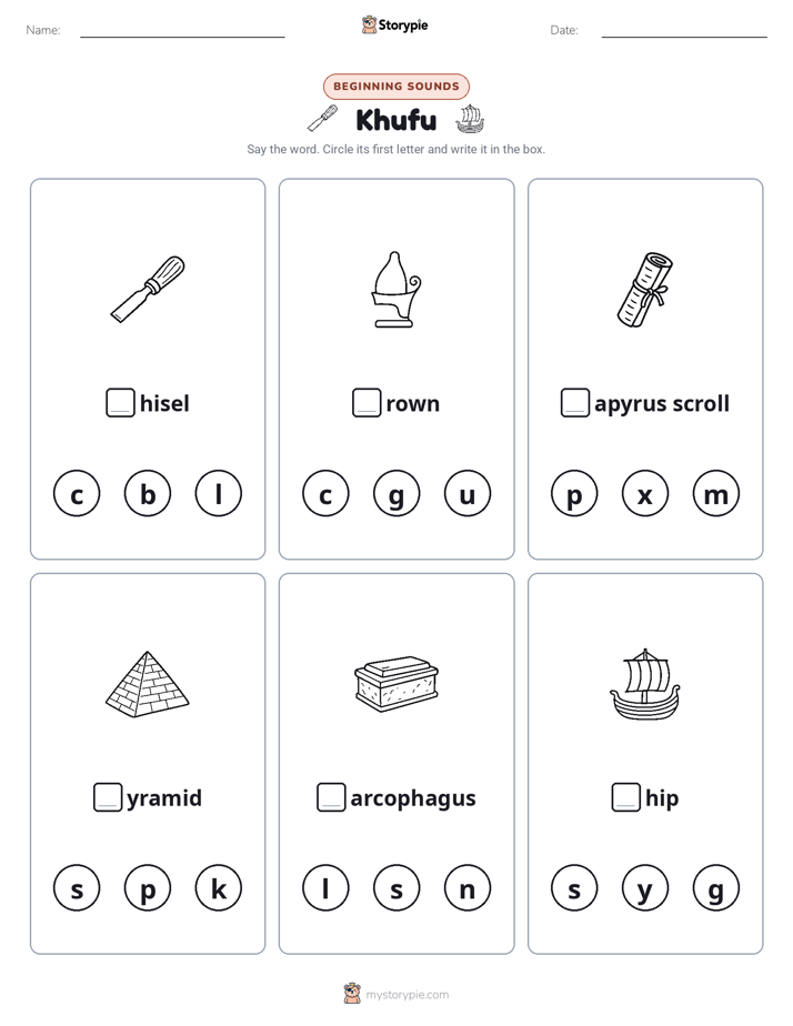 Beginning Sounds