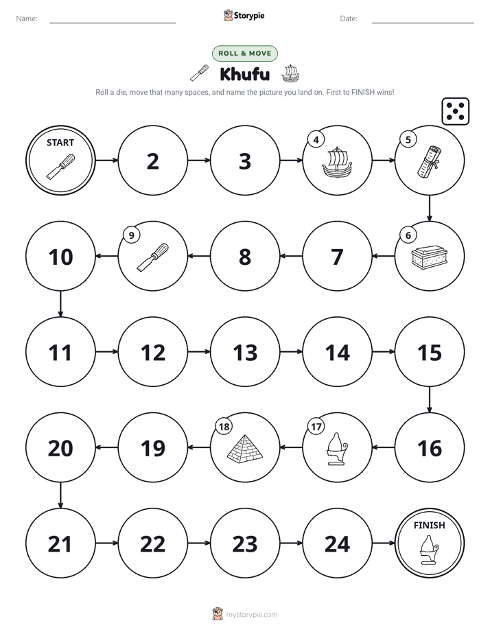 Roll & Move Game