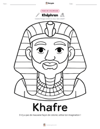 Aperçu de la feuille de travail imprimable Khéphren