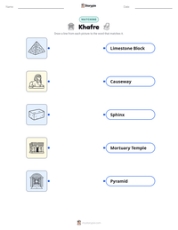 Khafre printable worksheet preview