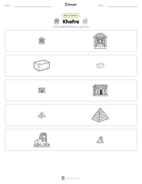 Khafre printable worksheet preview