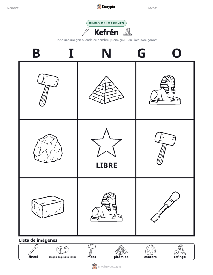 Bingo de Imágenes