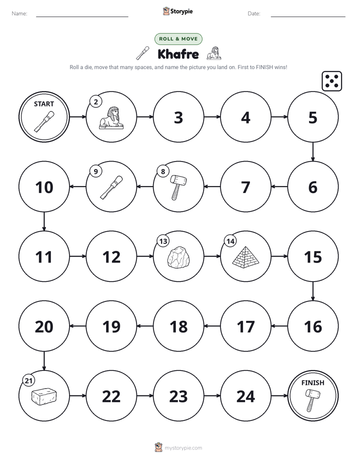 Roll & Move Game