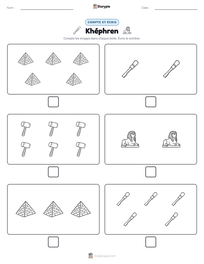 Compter & Écrire