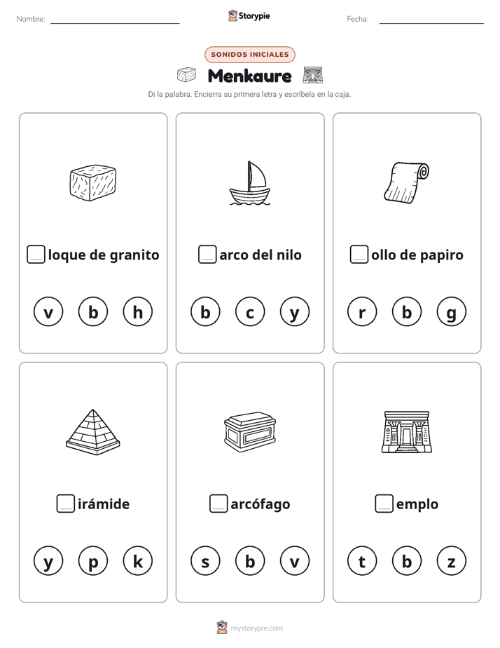 Sonidos Iniciales