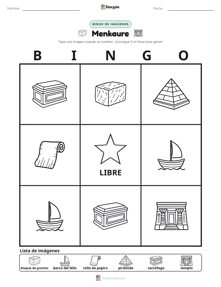 Bingo de Imágenes