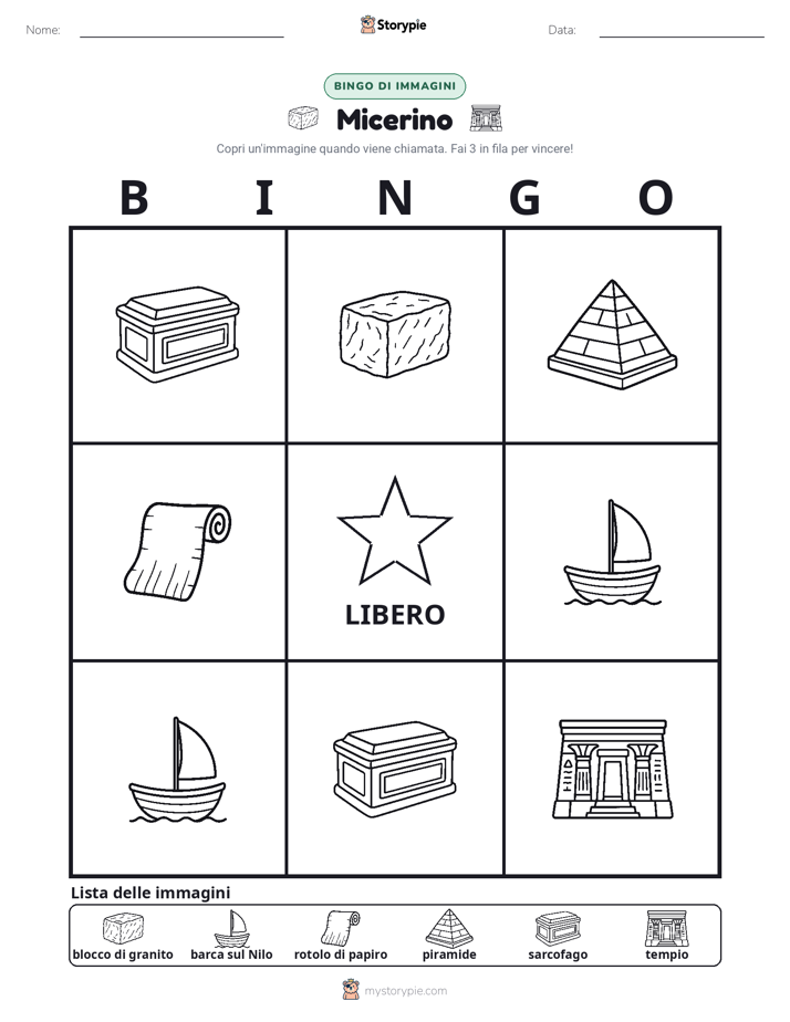 Bingo delle Immagini