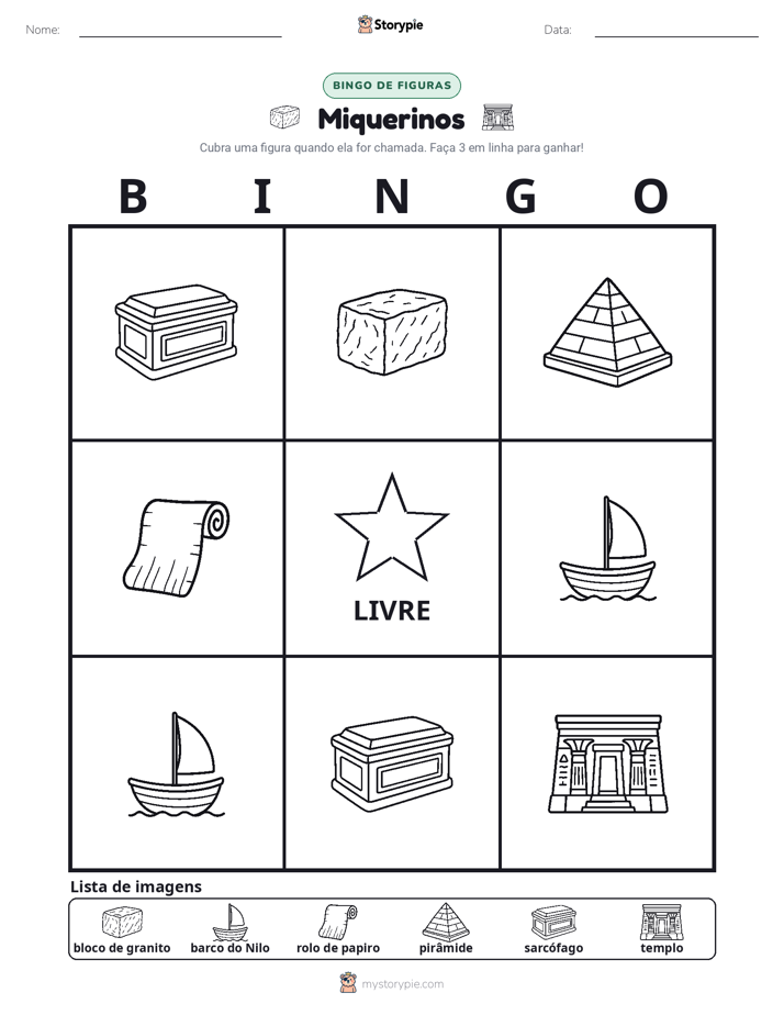 Bingo de Imagens