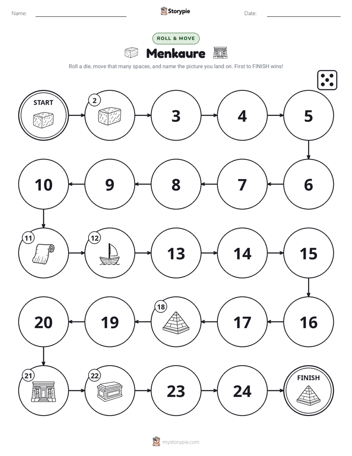 Roll & Move Game