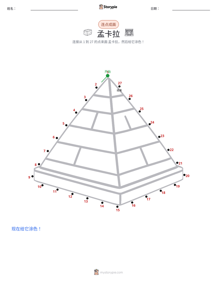 连点成线