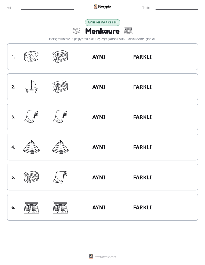 Aynı mı Farklı mı