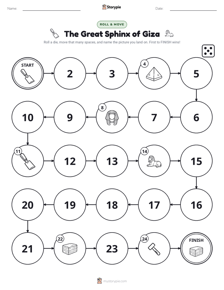 Roll & Move Game