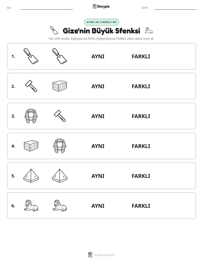Aynı mı Farklı mı