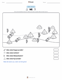 Nil druckbare Arbeitsblatt Vorschau