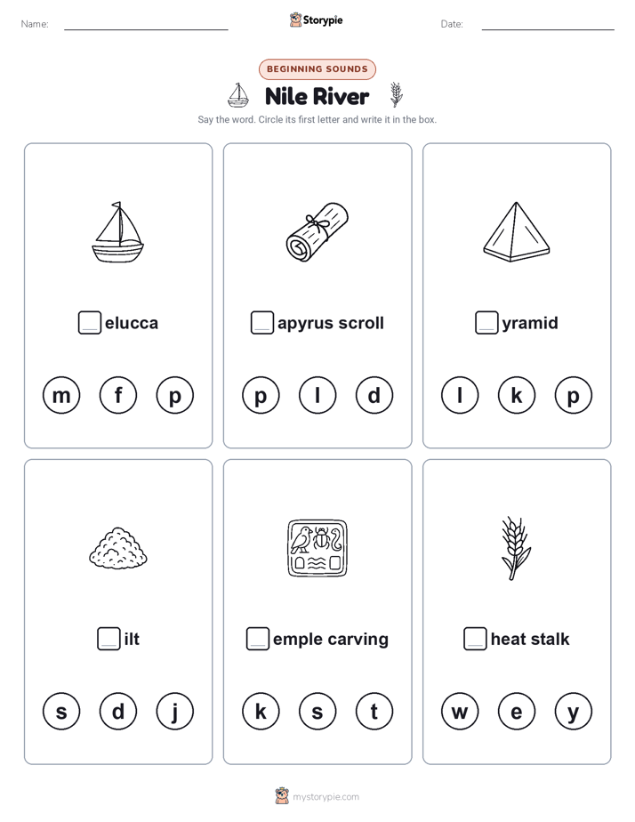 Beginning Sounds