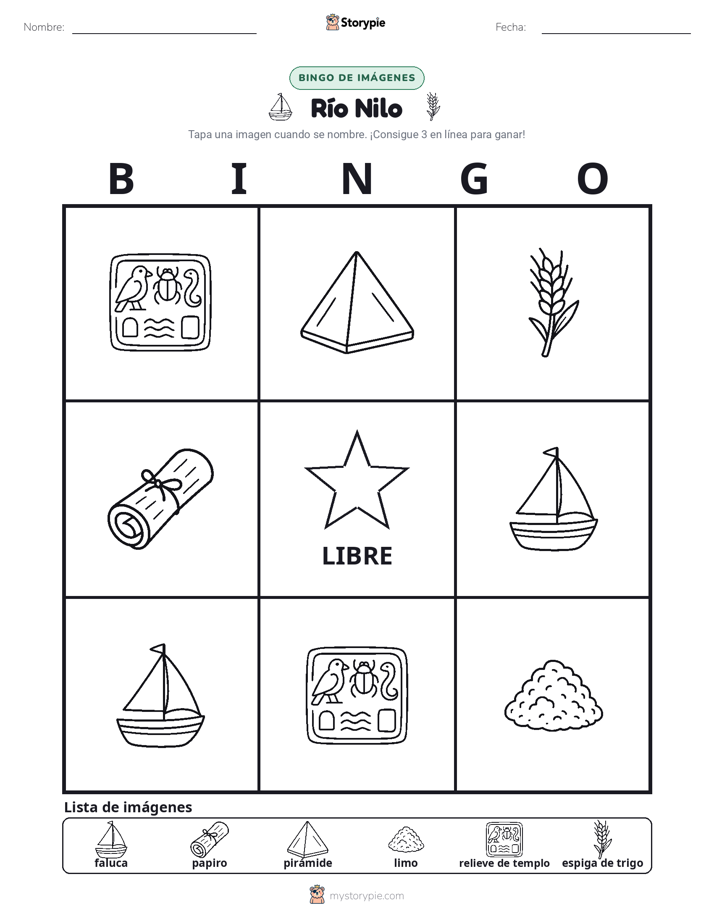 Bingo de Imágenes
