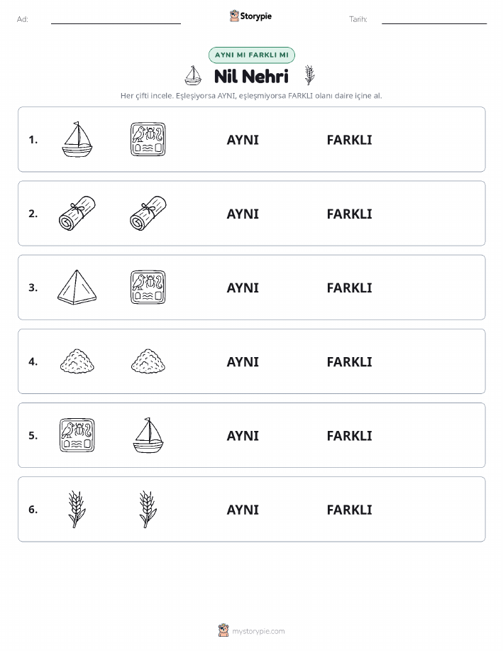 Aynı mı Farklı mı