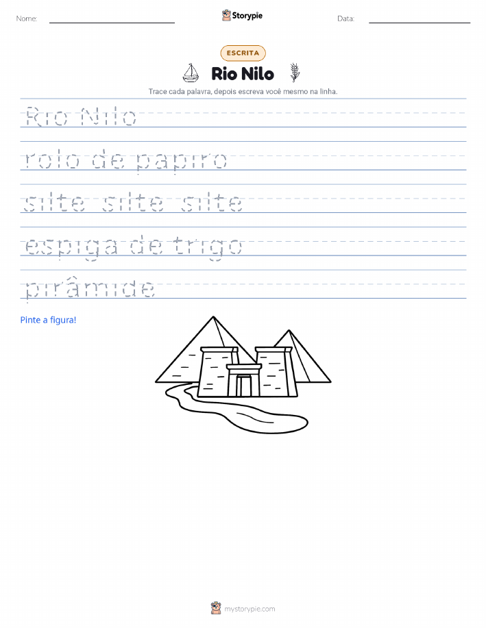 Prática de Escrita