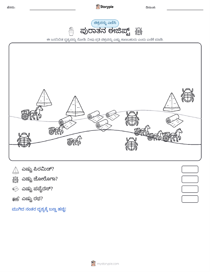 ಎಣಿಸುವ ದೃಶ್ಯ