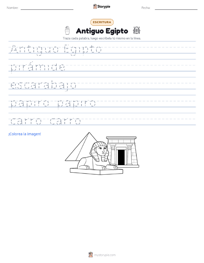 Práctica de Escritura
