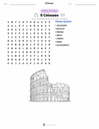 Anteprima della scheda stampabile di Il Colosseo