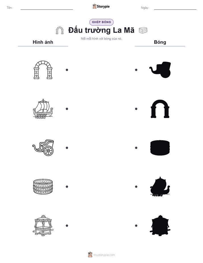 Ghép Hình Bóng