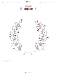Vespasian printable worksheet preview