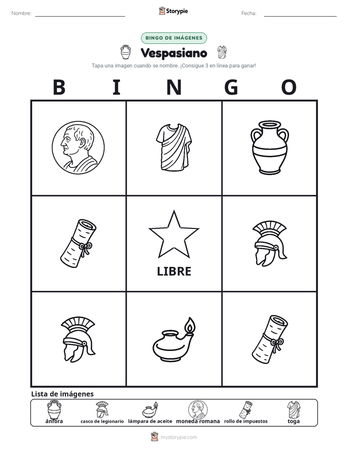 Bingo de Imágenes