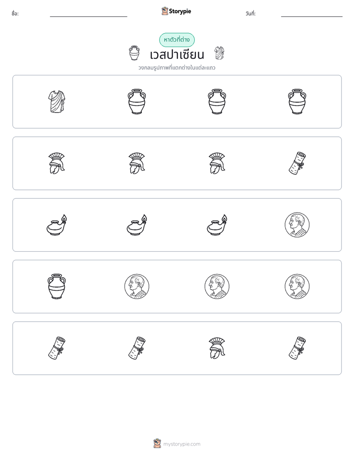 ตัวที่แตกต่าง
