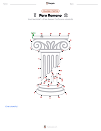 Anteprima della scheda stampabile di Foro Romano